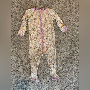 Floral Kids One Piece